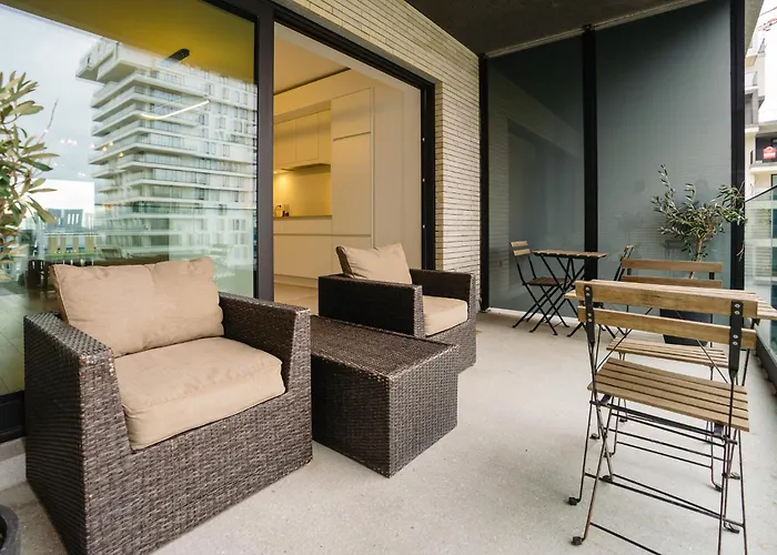 New Sunny With 2 Large Terraces Apartmán *